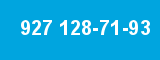 927 128-71-93